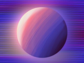 colorful planet