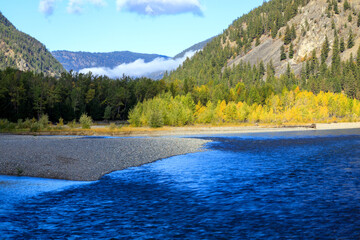 Similkameen River Autmn Landscape British Columbia