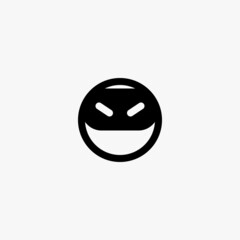 Fototapeta premium ninja icon. ninja vector icon on white background