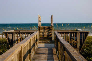 Fototapeta premium Bridge to Sea