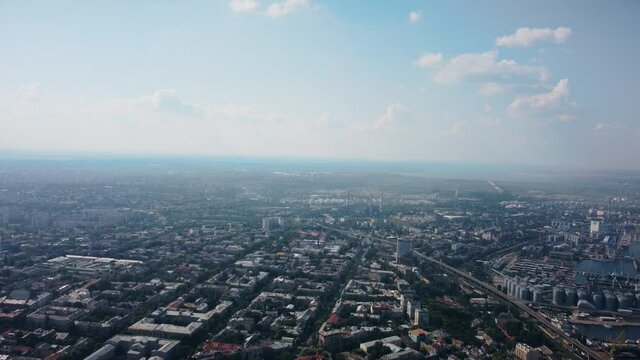 Odessa from a bird's eye view.