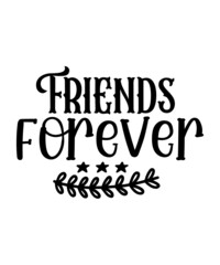 Friendship Svg Bundle, Friends Svg, Best Friends Svg, Besties to the Resties,Best Friends Bundle Svg, Svg files for cricut, silhouette file