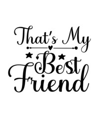 Friendship Svg Bundle, Friends Svg, Best Friends Svg, Besties to the Resties,Best Friends Bundle Svg, Svg files for cricut, silhouette file