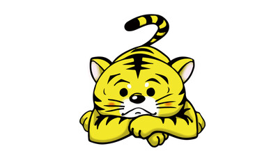 虎イラスト　年賀状に最適　2022年