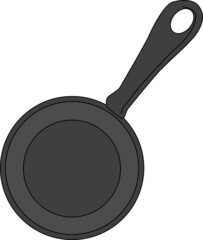 フライパンのイラスト素材