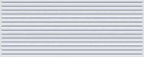 Obraz premium Music note lined paper sheet background