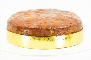 Fresh baked fruit cake