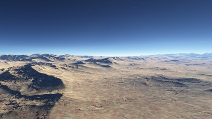 a computer-generated surface, a fantasy world 3d render