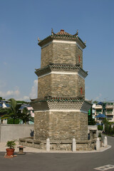 Tsui Sing Lau Pagoda , yuen long hong kong 16 Aug 2004