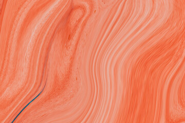 light orange peach satin Ink Marble colorful abstract background liquid painting texture