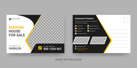 modern real estate social media post and web banner.