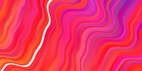 Light Pink, Yellow vector backdrop with circular arc.