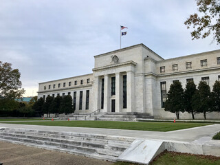 Fototapeta na wymiar FRB=Federal Reserve System / Central bank of the United States.