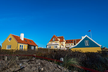 Here are the typical Skagen yellow houses