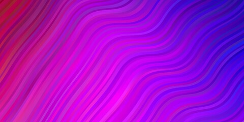 Light Purple, Pink vector layout with circular arc.