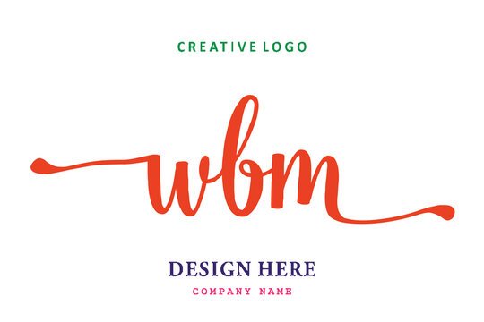 WBM lettering logo is simple, easy to understand and authoritative