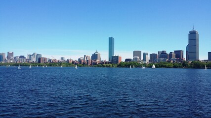Obraz premium Boston city skyline