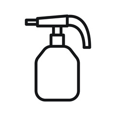 Plant flower water sprayer Icon gardening Vector For Web, Presentation, Logo, Infographic, Symbol