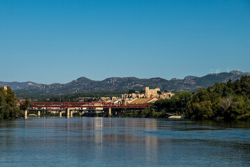 Landscape view of the old town of Tarragona, catalonia,Spain
