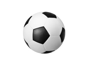 Naklejka premium soccer ball on a white background