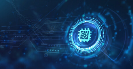 Internet, business, Technology and network concept. Internet of things - IOT concept. Businessman offer IOT products and solutions. 3d illustration.