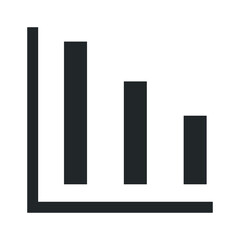 decrease market profit graph design