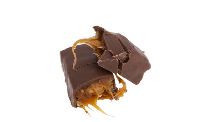 chocolate bar with nuts