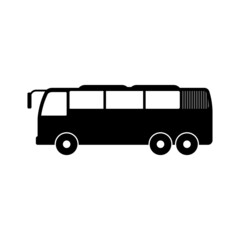 Bus icon design template vector isolated illustration