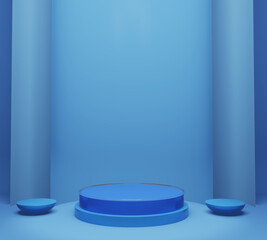 3d background elegant product platform