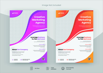 Corporate Flyer Template Design, Flyer Design. Poster Design, Corporate Poster, Promotional Flyer,