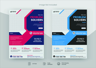 Corporate Flyer Template Design, Flyer Design. Poster Design, Corporate Poster, Promotional Flyer,