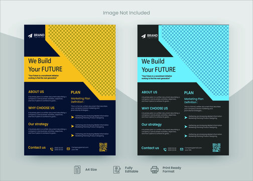 Corporate Flyer Template Design, Flyer Design. Poster Design, Corporate Poster, Promotional Flyer,