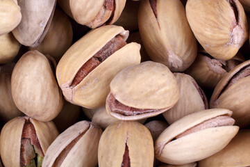 Pistachio nuts background