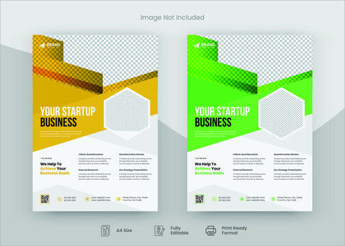 Corporate Flyer Template Design, Flyer Design. Poster Design, Corporate Poster, Promotional Flyer,