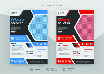 Corporate Flyer Template Design, Flyer Design. Poster Design, Corporate Poster, Promotional Flyer,