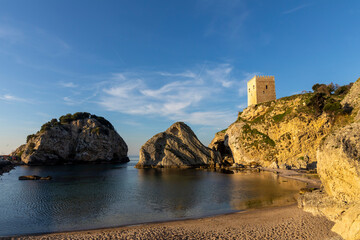 Sile Town Castle view in Istanbul