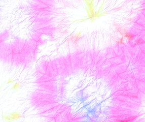  Violet Watercolor Batik Repeat. Tiedye Spiral