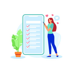 Wishlist illustration exclusive design inspiration 