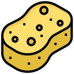 SPONGE Filled Outline