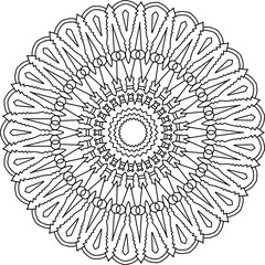 Mandala graphic design for designing, pattern, geometric shape, art, clipart, vintage, traditional, meditation, yoga,