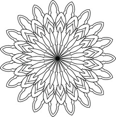 Mandala illustration design artwork, vector mandala, coloring mandala page, background, artwork, mehndi, geometric, ornaments, yoga, meditation