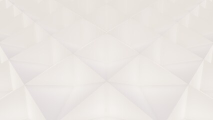 Obraz premium Abstract white background geometric pattern in design 3d render