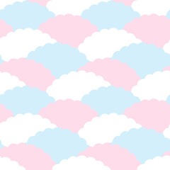 抽象的な模様の背景素材　シームレスパターン