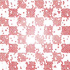 Fototapeta na wymiar Colorful checkerboard mosaic. Abstract background.