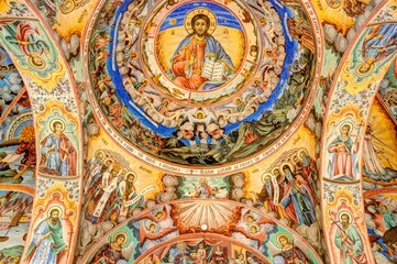 Fototapeta na wymiar Rila Monastery, Bulgaria