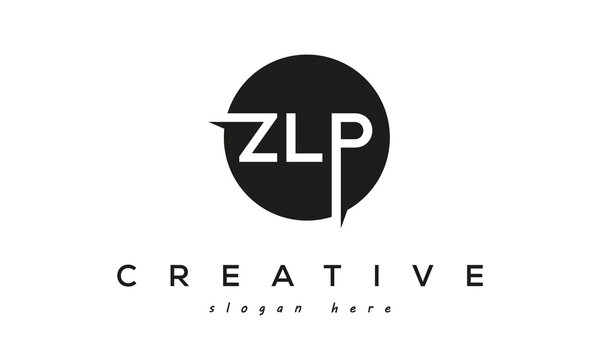 ZLP creative circle letters logo design victor	