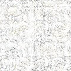 Seamless neutral tan and white distressed grungy motif surface pattern design for print. High quality illustration. Textured textile repeat print swatch. Aged gray dirty elegant abstract illustration.