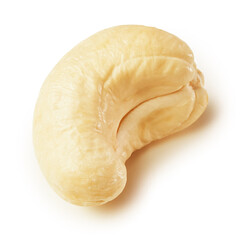 Cashew nut isolated on white background