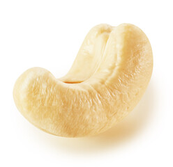 Cashew nut isolated on white background