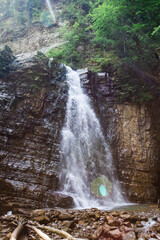 view of the waterfall